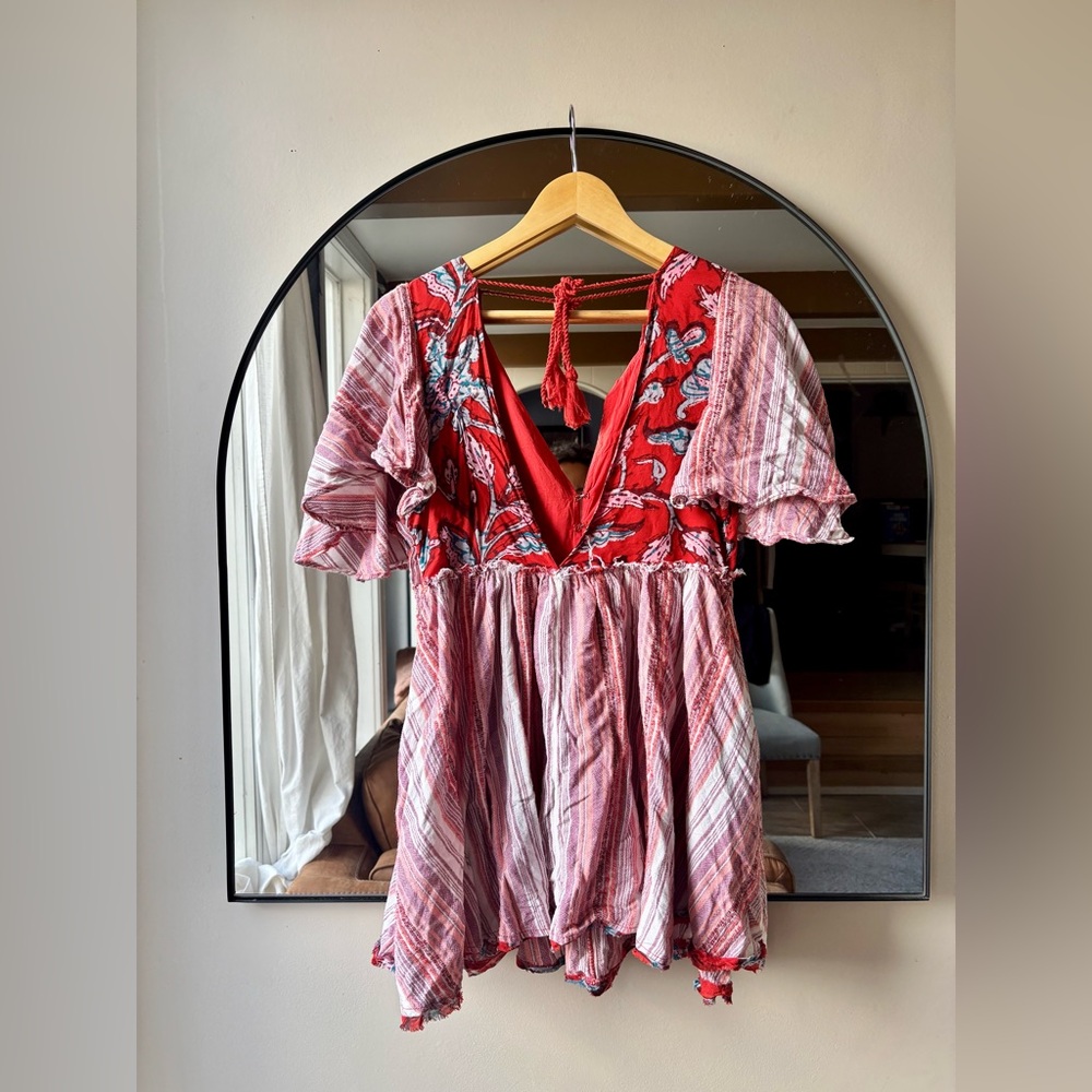 FREE PEOPLE | under the sun tunic | size xs - Picture 8 of 8